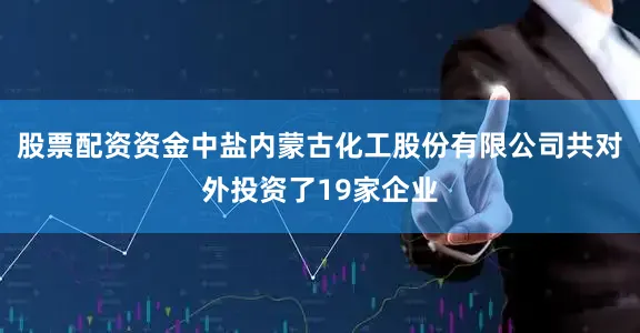 股票配资资金中盐内蒙古化工股份有限公司共对外投资了19家企业