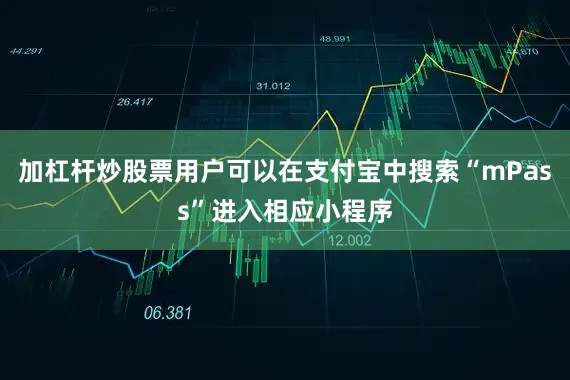 加杠杆炒股票用户可以在支付宝中搜索“mPass”进入相应小程序